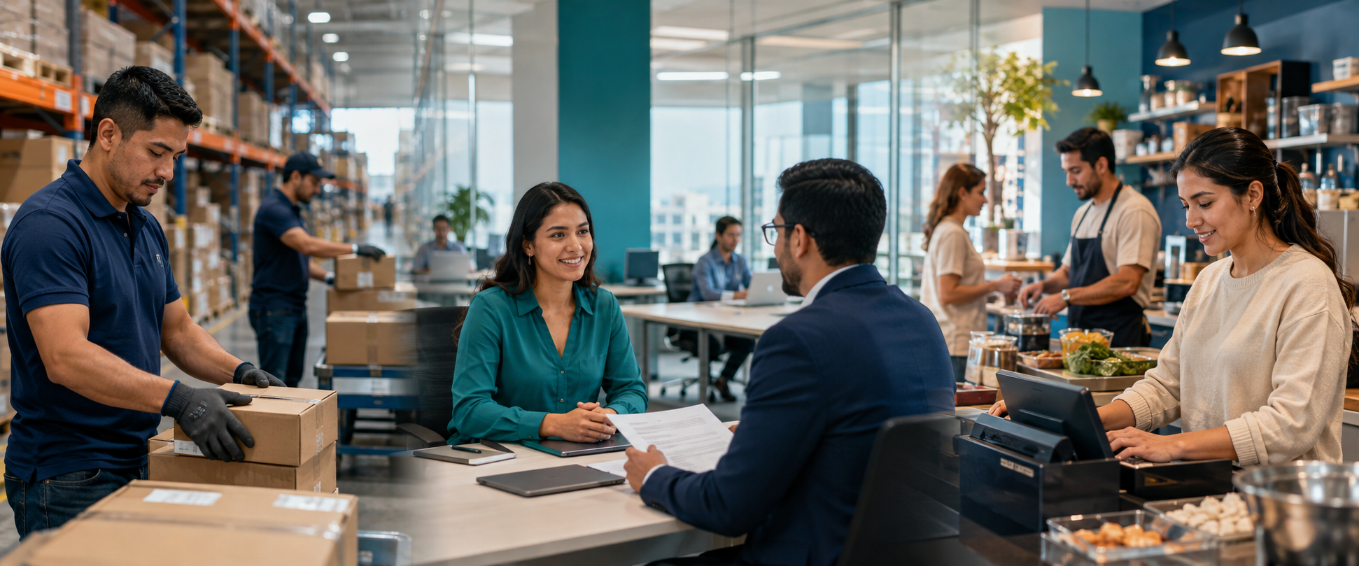 Oportunidades en logística, oficina, comercio y servicios