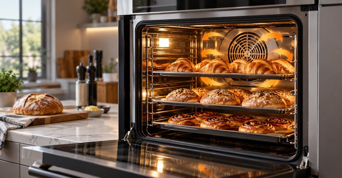 hornos conveccion ventajas - fotografía editorial